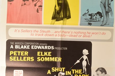 Lot 209 - A SHOT IN THE DARK (1964) - PINK PANTHER - ORIGINAL QUAD MOVIE POSTER