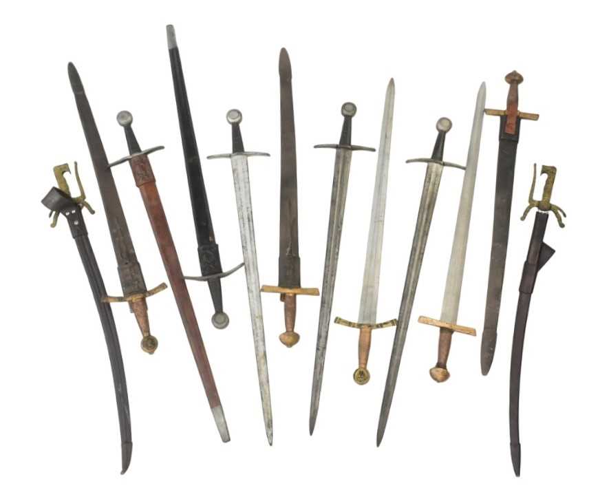 Lot 70 - THE BASTARD EXECUTIONER (2015 SERIES) - COLLECTION OF SCREEN USED WEAPONS