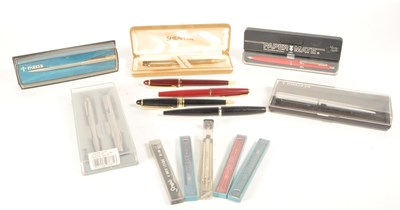 Lot 378 - COLLECTION OF LATE 20TH CENTURY FOUNTAIN AND BALLPOINT PENS