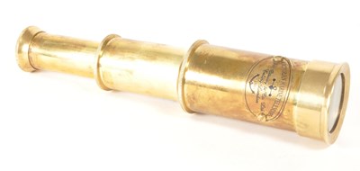 Lot 301 - 20TH CENTURY REPRODUCTION W. OTTWAY 'VICTORIAN MARINE TELESCOPE'