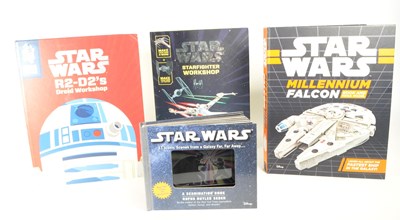 Lot 524 - STAR WARS - COLLECTION OF FOUR STAR WARS WORKSHOP BOOKS
