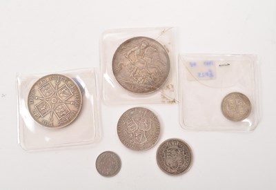 Lot 496 - COLLECTION OF 19TH CENTURY SILVER COINS