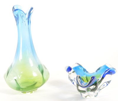 Lot 112 - MID CENTURY ROMANIAN STUDIO ART GLASS