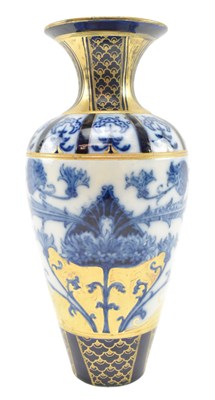 Lot 5 - WILLIAM MOORCROFT FOR JAMES MACINTYRE - BURSLEM - 1898 PORCELAIN VASE