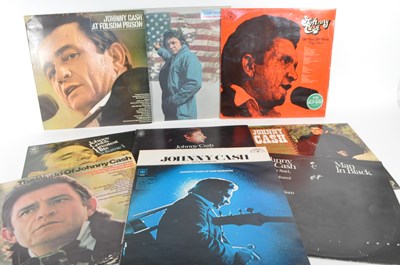 Lot 420 - COLLECTION OF LATE 20TH CENTURY JOHNNY CASH LP VINYL RECORDS