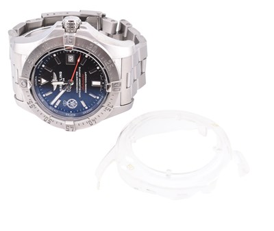 Lot 15 - GCHQ LIMITED EDITION BREITLING AVENGER SEAWOLF WRISTWATCH