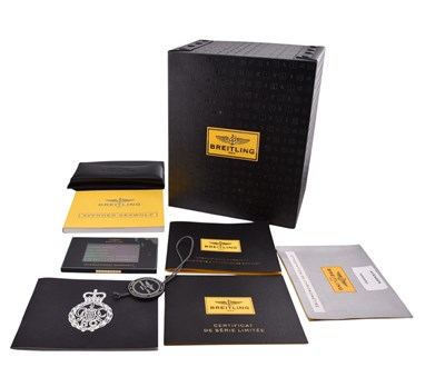 Lot 15 - GCHQ LIMITED EDITION BREITLING AVENGER SEAWOLF WRISTWATCH