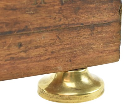 Lot 531 - VINTAGE DESK LAMP CONVERTED FROM A CARPENTER'S PLANE & BICYCLE LAMP