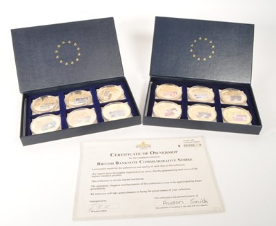 Lot 510 - WINDSOR MINT, ENGLAND - BRITISH BANKNOTE COMMEMORATIVE STRIKE COINS