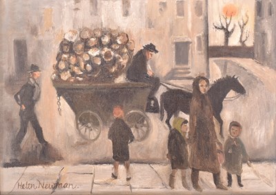 Lot 38 - HELEN NEWMAN - UNTITLED OIL ON CANVAS
