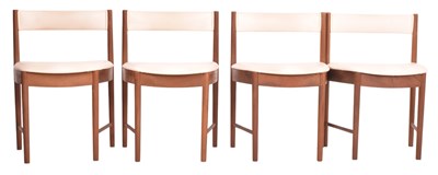 Lot 99 - A. H. MCINTOSH & CO - FOUR MID CENTURY TEAK MODEL 4103 DINING CHAIRS