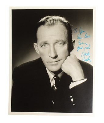 Lot 99 - HOLLYWOOD - BING CROSBY (1903-1977) - AUTOGRAPHED 8X10" PHOTO
