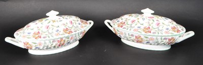Lot 131 - MINTON, HADDON HALL - PAIR OF MID CENTURY LIDDED TUREEN