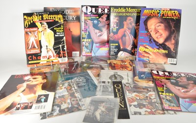 Lot 422 - QUEEN / FREDDIE MERCURY - COLLECTION OF MERCHANDISE