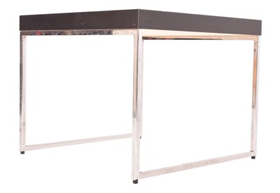 Lot 505 - BRITISH MODERN DESIGN - WENGE SIDE TABLE / COFFEE TABLE