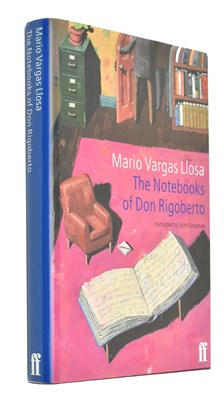 Lot 101 - VARGAS LLOSA, MARIO. SIGNED THE NOTEBOOKS OF DON RIGOBERTO