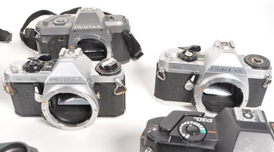 Lot 333 - PENTAX - COLLECTION OF VINTAGE 35MM SLR CAMERAS