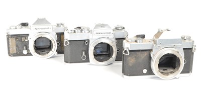 Lot 339 - NIKON - THREE VINTAGE 20TH CENTURY 35MM SLR CAMERAS