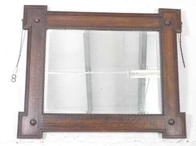 Lot 776 - EARLY 20TH CENTURY CIRCA 1920S JACOBEAN REVIVAL WALL MIRROR