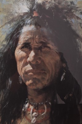 Lot 141 - HOWARD TERPNING (AMERICAN 1927-) - "BLOOD MAN"