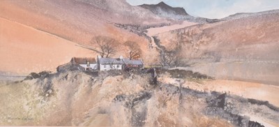 Lot 145 - MALCOLM EDWARDS RCA (B. 1934) - EDGE OF THE MOOR, LLANDEGLA