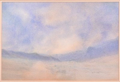 Lot 155 - MARI TAKAFUJI (20TH CENTURY) - CLIMBING CLOUDS