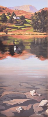 Lot 117 - PATRICK CREMER (CONTEMPORARY) - UNTITLED - ACRYLIC ON PAPER PAINTING