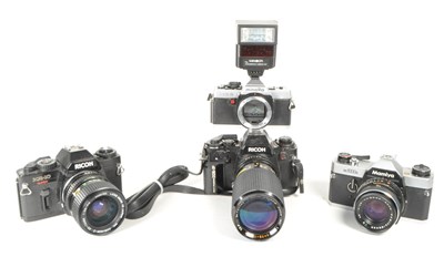 Lot 341 - COLLECTION 35MM FILM CAMERAS - MAMIYA MINOLTA RICOH