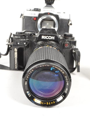 Lot 341 - COLLECTION 35MM FILM CAMERAS - MAMIYA MINOLTA RICOH