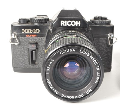 Lot 341 - COLLECTION 35MM FILM CAMERAS - MAMIYA MINOLTA RICOH