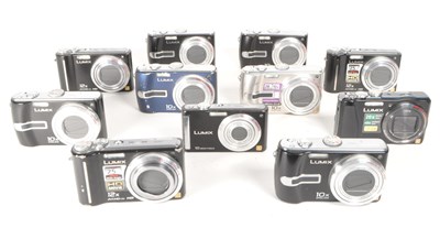 Lot 353 - COLLECTION PANASONIC LUMIX DIGITAL CAMERAS