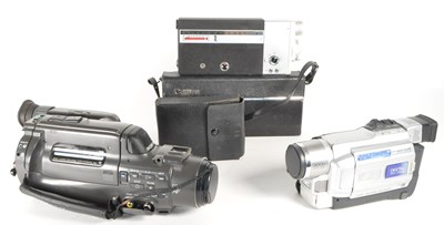 Lot 356 - COLLECTION OF VIDEO CAMERAS - SONY - JVC - CANON