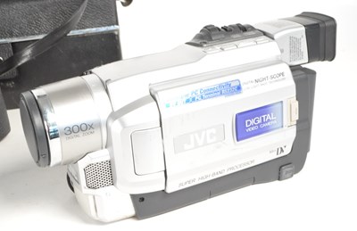 Lot 356 - COLLECTION OF VIDEO CAMERAS - SONY - JVC - CANON