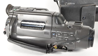 Lot 356 - COLLECTION OF VIDEO CAMERAS - SONY - JVC - CANON