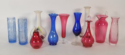 Lot 377 - COLLECTION OF 20TH CENTURY GLASSWARE