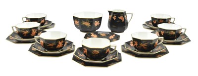 Lot 10 - ATTR. DAISY MAKEIG-JONES FOR WEDGWOOD - PORCELAIN PART TEA SERVICE