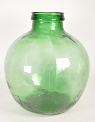 Lot 194 - VINTAGE 20TH CENTURY PRESSED GLASS CARBOY