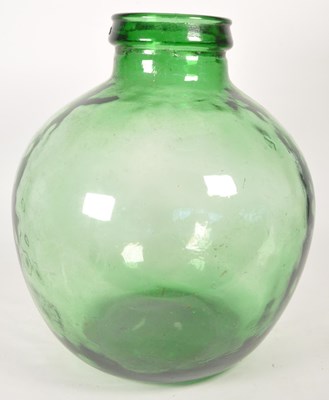 Lot 194 - VINTAGE 20TH CENTURY PRESSED GLASS CARBOY