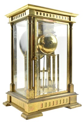 Lot 623 - ANGELUS - A 2OTH CENTURY REPRODUCTION BRASS MANTEL CLOCK