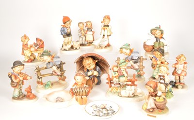Lot 449 - GOEBEL - COLLECTION OF WEST GERMAN 20TH CENTURY PORCELAIN FIGURES