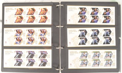 Lot 474 - ROYAL MAIL LONDON 2012 GOLD MEDAL WINNERS STAMP COLLECTION