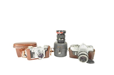 Lot 205 - CARL ZEISS - 1950S CONTAX IIA 35MM RANGEFINDER