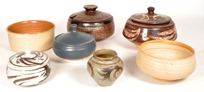 Lot 442 - FRANCIS GLANVILLE COOPER - COLLECTION OF 20TH CENTURY STUDIO ART POTTERY
