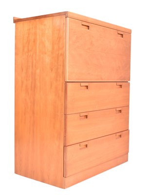 Lot 568 - BRITISH MODERN DESIGN COCKTAIL CABINET / CHEST OF DRAWERS