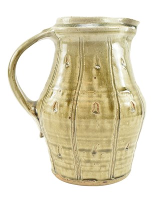 Lot 37 - MIKE DODD (B. 1943) - STONEWARE STUDIO POTTERY JUG