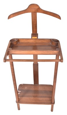 Lot 551 - MID CENTURY WALNUT VALET BUTLER'S STAND