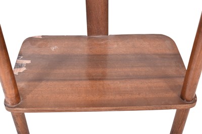 Lot 551 - MID CENTURY WALNUT VALET BUTLER'S STAND