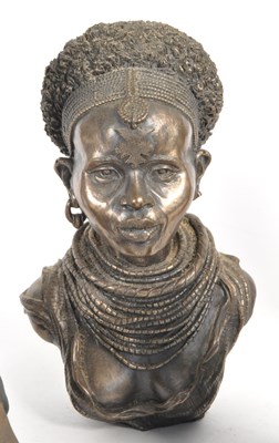 Lot 337 - STACY BAYNE KENYAN MAASAI TRIBE FIGURINES