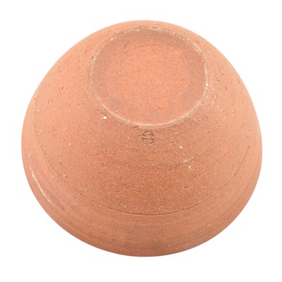 Lot 43 - LEACH ST IVES POTTERY - UNSIGNED STUDIO POTTERY STONEWARE CENTREPIECE BOWL
