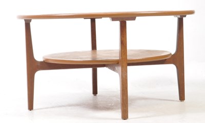 Lot 587 - G-PLAN - MID CENTURY TEAK CIRCULAR COFFEE TABLE